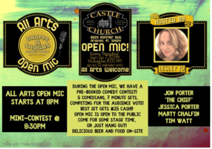 Comedy - Castle Church Brewing @ Castle Church Brewing