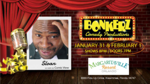 Bonkerz Comedy - Chief Comedy @ Bonkerz Margaritaville