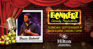 COMEDY - Hilton Oceanfront Resort, Daytona Beach -Bonkerz Comedy @ Daytona Beach, Hilton Oceanfront Resort